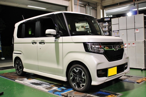 新型N-BOX カスタムターボ の ホイールマッチング 。 | 鈴鹿店